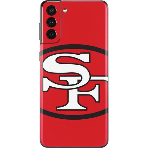 NFL San Francisco 49ers Retro Logo Galaxy S21 Plus 5G Skin